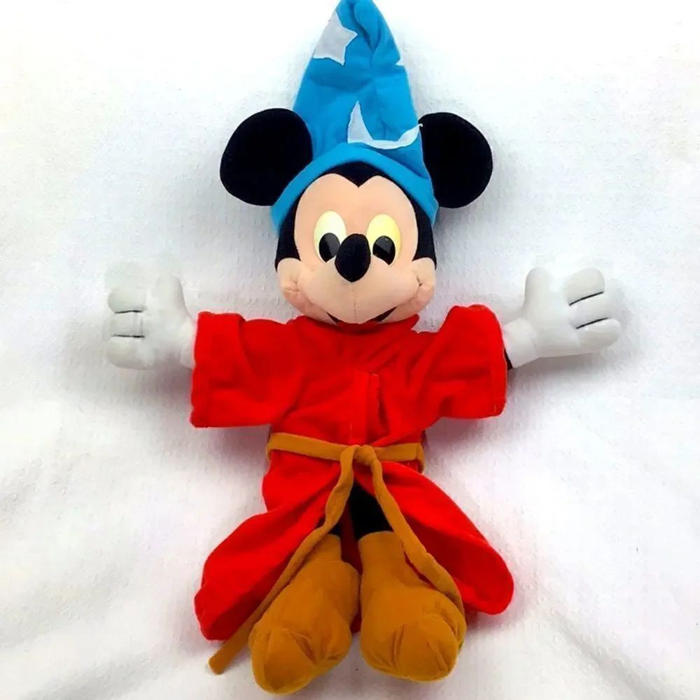 Playskool 1990 Mickey Mouse Sorcerer’s Apprentice Fantasia Plush
